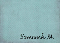 Savannah M.